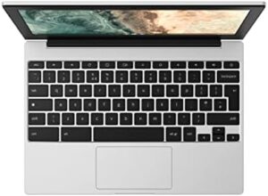 Discover the Samsung Chromebook Go, a portable laptop with an anti-glare 11.6" HD display and 180° hinge. Intel Celeron N4500 processor, 4GB RAM, and 64GB eMMC storage make it perfect for everyday use.