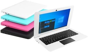 Get the perfect portable computing experience with the Bigmachine Computer Laptop, featuring 10.1-inch display, 32GB storage, Windows 10 and QWERTZ layout, ideal for Netflix & YouTube on-the-go!