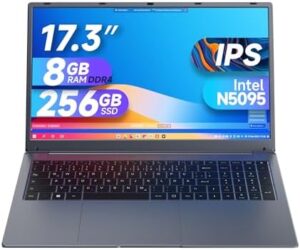 Discover the IJKKJI Laptop with 8GB RAM and 256GB SSD, featuring German keyboard, IPS FHD display, webcam, dual WiFi, and more. Perfect for everyday use, this reliable laptop offers great value at an affordable price with discounts available.