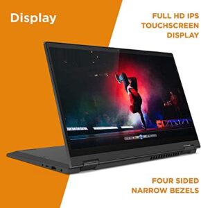 "Upgrade your productivity with the Lenovo Flex 5 14" touchscreen laptop. Features AMD Quad-Core Ryzen 3 processor, 4GB RAM, and 128GB SSD storage. Perfect for multitasking, with Fingerprint Reader and Windows 10 operating system."