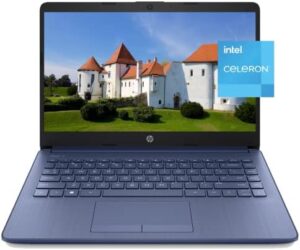 Get the perfect blend of performance and portability with this HP Stream 14" HD Laptop, featuring Intel Celeron Quad-Core Processor, 8GB RAM, and 64GB storage. Includes 1 Year Office 365 and GM accessories.