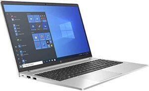 "Upgrade your workstyle with the HP ProBook 450 G8 laptop, featuring an Intel i5 processor, 16GB RAM and 512GB SSD. Perfect for business use, this device offers a backlit keyboard, Type-C port and HDMI cable."