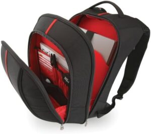 Here is the generated meta description:

"Carry your essentials in style with Axio's hybrid backpack, designed for 15IN laptops. Compact and lightweight, this softpack bag features multiple compartments and padding for safe storage."
