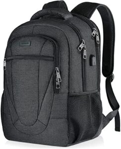 Here is the optimized SEO meta description:

"Upgrade your travel style with BIKROD's extra large laptop backpack featuring USB charging port and 18.4 IN laptop compatibility. Perfect for men and women, this spacious bag offers great value at a discounted price."