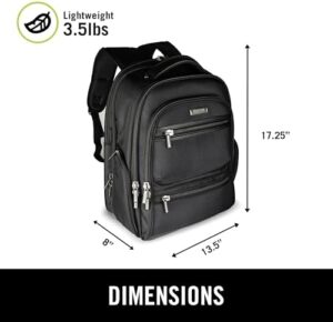 Protect your laptop on-the-go with Kenneth Cole Reaction's Protec Travel Bag, featuring a water-resistant design and dedicated padding for safe transport. Perfect for daily commuters or frequent travelers, this durable bag keeps your gear secure.