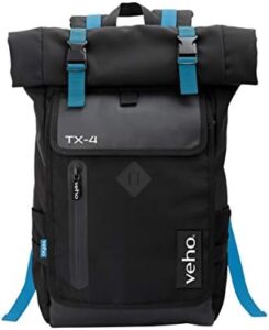 Here is the meta description:

Stay organized on-the-go with Veho's TX-4 Backpack featuring a USB charging port, perfect for up to 17" notebooks. Ideal for students and professionals alike, enjoy extra storage space and stay powered up.