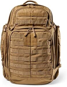 Here is the generated SEO meta description:

"Stay organized with the 5.11 Tactical Backpack Rush 72 2.0, featuring a CCW and laptop compartment, perfect for daily use or outdoor adventures. Get ready to tackle any task with this spacious 55-liter backpack."