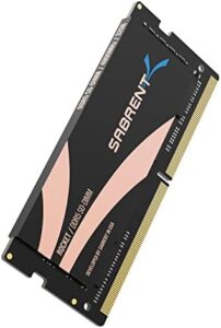 Upgrade your laptop's performance with Sabrent Rocket DDR5 32GB SO-DIMM memory module, featuring fast 4800MHz speeds and reliable compatibility for laptops, ultrabooks, and mini-PCs.