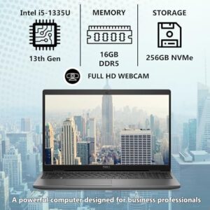 Upgrade your work experience with the Oemgenuine 2024 Dell Latitude 3550 Notebook, featuring a powerful i5 processor, 16GB RAM, and 256GB storage. Perfect for business use, this laptop offers WiFi 6E and BT connectivity, along with a backlit keyboard and HD webcam.