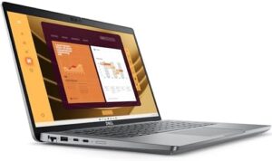 "Upgrade your productivity with the Dell Latitude 5450 laptop. Features a 14" FHD touchscreen, Intel Core i7-1355U processor, 16GB DDR5 RAM, and 512GB PCIe SSD storage."