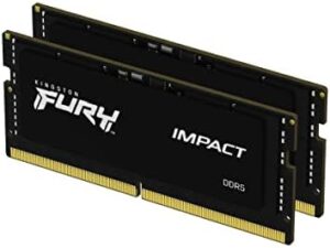 Here is the optimized SEO meta description:

"Boost gaming performance with Kingston's Fury Impact DDR5 memory kit, featuring 64GB (2x32GB) and 4800MT/s speeds. Upgrade your notebook for seamless gameplay."