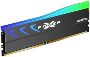 Upgrade your gaming experience with the SP Silicon Power XPOWER Storm RGB DDR5 32GB memory, featuring 6400MHz speed and Intel XMP/AMD Expo support for enhanced performance.