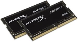 Upgrade your laptop's performance with the Kingston Technology HyperX Impact 32GB Kit, featuring 2x16GB DDR4 modules and 2400MHz speed. Ideal for multitasking and memory-intensive tasks.
