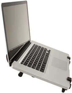 Elevate your DJ experience with the Ultimate Support Hyperstation QR, a sturdy desktop stand for laptops & DJs. With 5/8” thread mountability and quick-release mechanism, this Hyper Series stand ensures seamless performances.