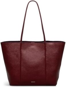 Here is the generated meta description:

"Elegant and spacious Large Open Top Tote Bag by RADLEY London in soft grained leather. Holds 13" laptop, perfect for daily use with grab handles. Shop now!"