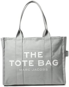 Here is your SEO meta description:

"Elevate your style with the Marc Jacobs The Large Tote Bag, featuring spacious interior, durable construction and sleek design. Perfect for daily use or travel, get ready to carry all your essentials in style."